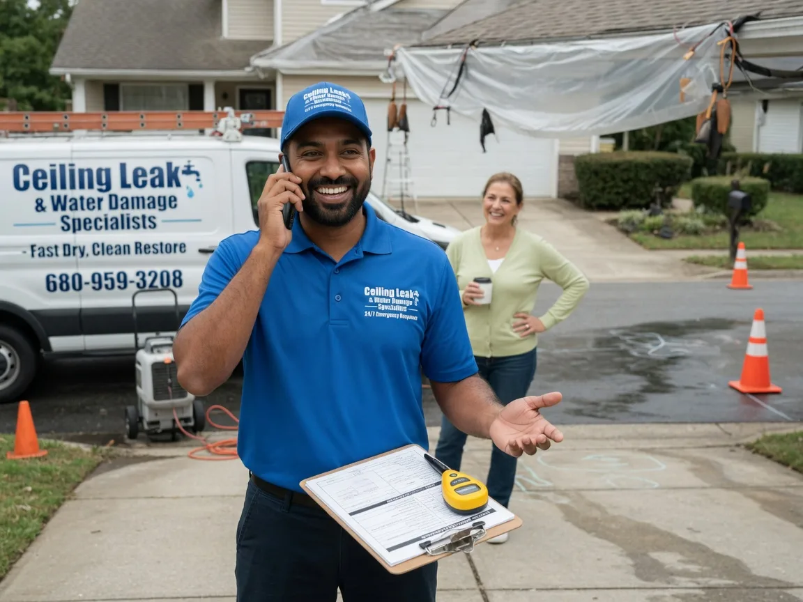 Ceiling Leak Cleanup Krotz Springs, LA FAQs